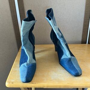 LEI patchwork boots  9